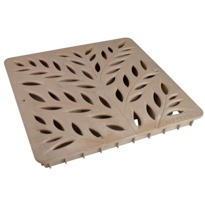 NDS 12" Square Botanical Catch Basin Grate