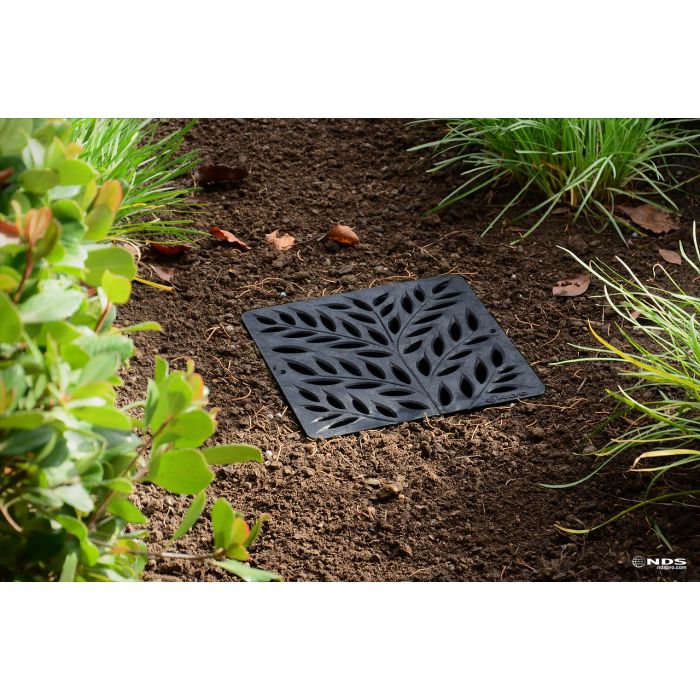 NDS 12" Square Botanical Catch Basin Grate