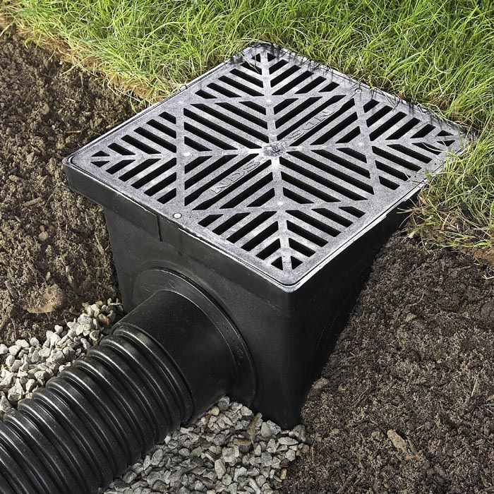 NDS 12" Square Catch Basin Grate