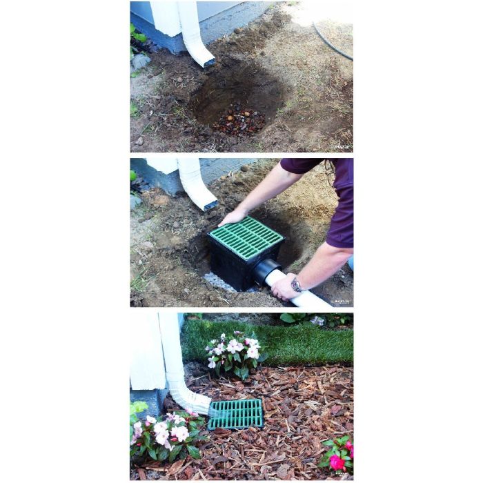 NDS 9" Square Catch Basin Grate