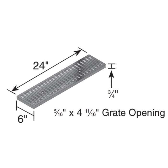NDS Dura Slope Channel Grate