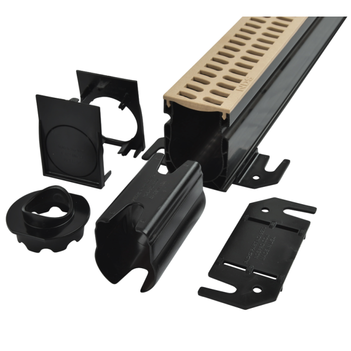 NDS 6' Slim Channel Drain Kit