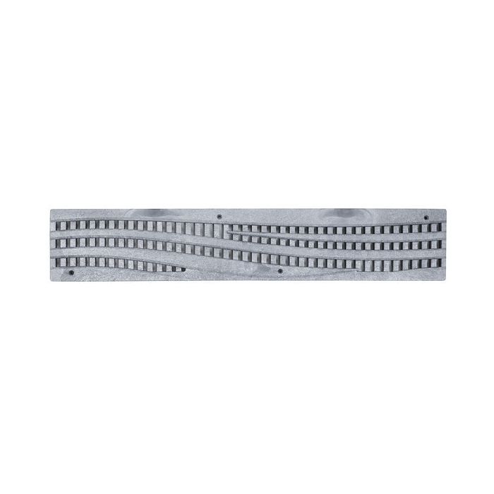 NDS Spee-D Channel Grate - Decorative Wave