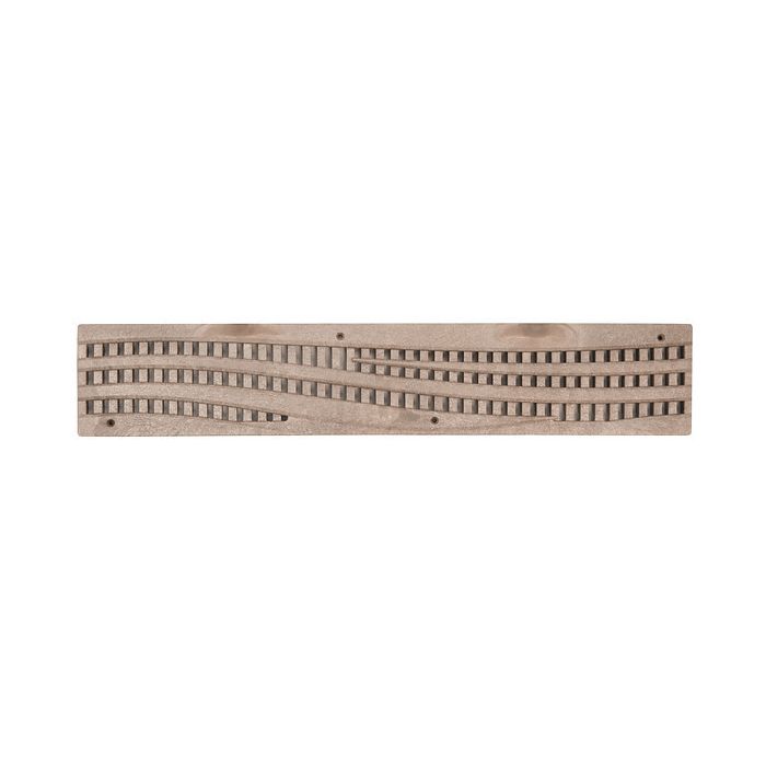 NDS Spee-D Channel Grate - Decorative Wave