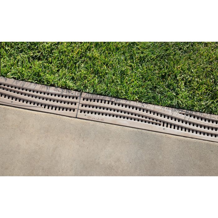 NDS Spee-D Channel Grate - Decorative Wave