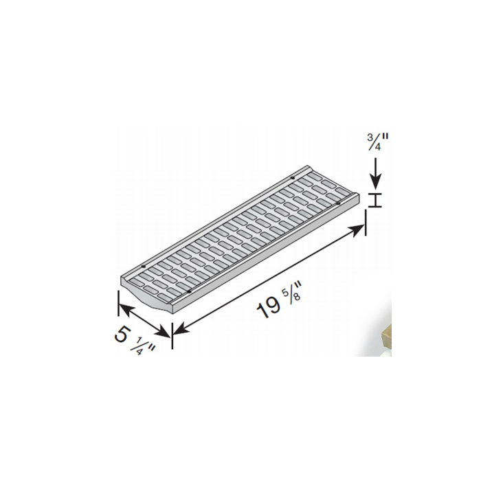 NDS 5" Pro Series Channel Grate