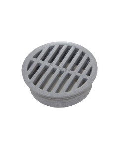 NDS 4" Round Grate - Gray