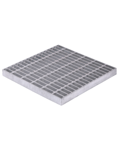 NDS 24" Catch Basin Grate - Galvanized Steel