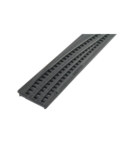 NDS Mini Channel Decorative Wave Grate - Black