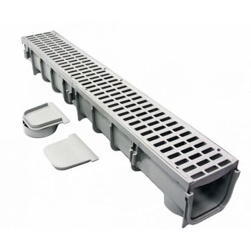NDS 5" Pro Series Channel Drain Kit