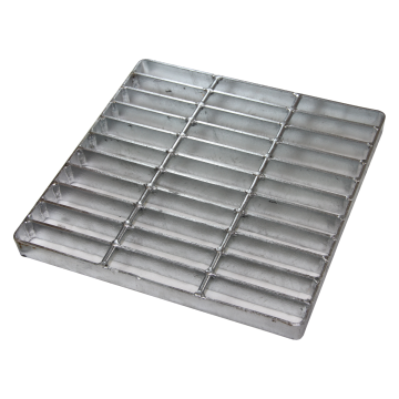 NDS 12" Square Catch Basin Grate - Galvanized Steel