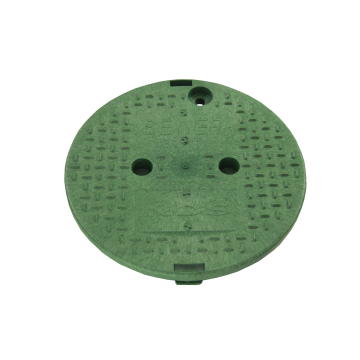 NDS 10" Round Standard Series - Green Cover, Sewer