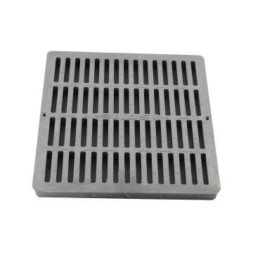 NDS 12" Square Catch Basin Grate - Gray