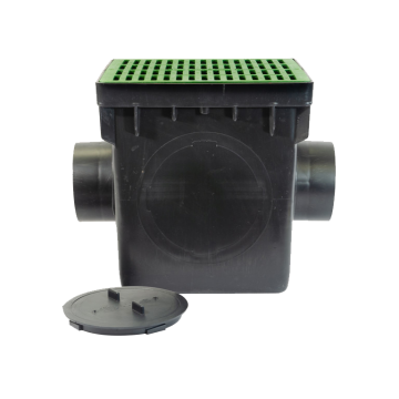NDS 12" Catch Basin Kit - Green Grate