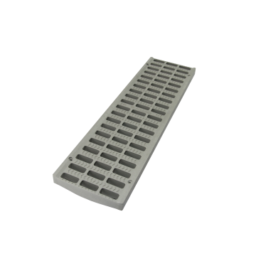 NDS 5" Pro Series Channel Grate - Gray