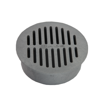 NDS 6" Round Grate - Gray