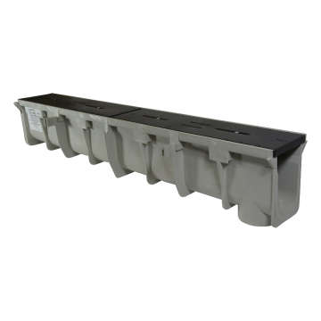 6.35 to 6.69" Deep Dura Slope Trench Drain
