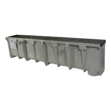 10.05 to 10.38" Deep Dura Slope Trench Drain