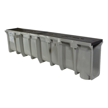 10.38" Deep Neutral Dura Slope Trench Drain