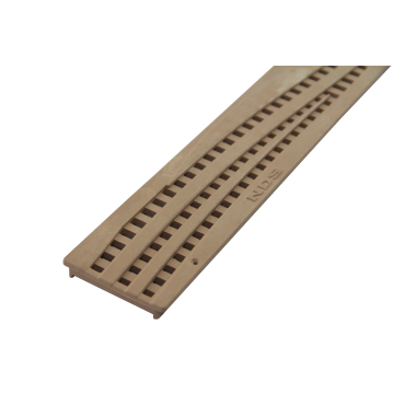 NDS Mini Channel Decorative Wave Grate - Sand