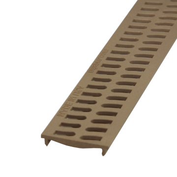 NDS Slim Channel Grate - Sand