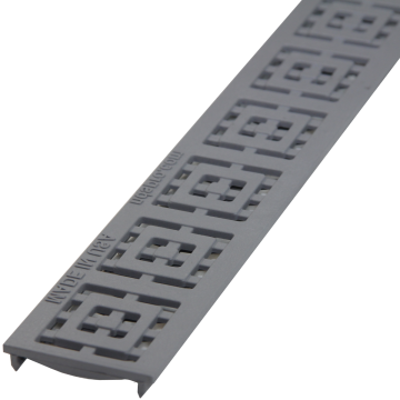 NDS Slim Channel Grate Square - Gray