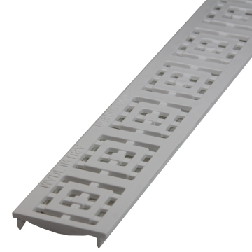 NDS Slim Channel Grate Square - White