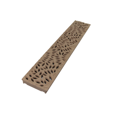 NDS Spee-D Botanical Channel Grate - Sand
