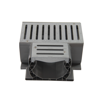 NDS Spee-D Channel Drain Fabricated Tee With Grate
