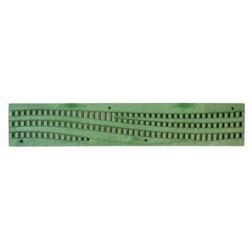 NDS Spee-D Channel Grate - Decorative Wave - Green