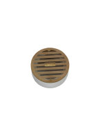 NDS Round Grate with PVC Collar