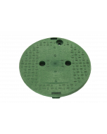 NDS 10" Round Standard Series - Green Cover, Sewer