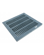 NDS 18" Square Catch Basin Grate - Gray