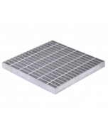 NDS 24" Catch Basin Grate - Galvanized Steel