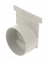 NDS 3" Pro Series Channel Drain End Cap/End Outlet 