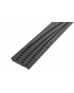 NDS Mini Channel Decorative Wave Grate - Black