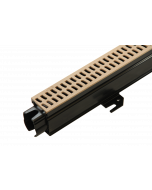 NDS 6' Slim Channel Drain Kit - Sand