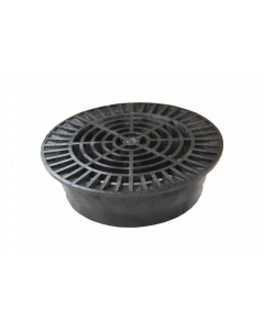 NDS 10" Round Grate - Black
