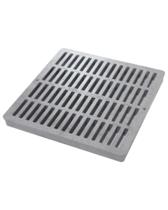 NDS 12" Square Catch Basin Grate - Black