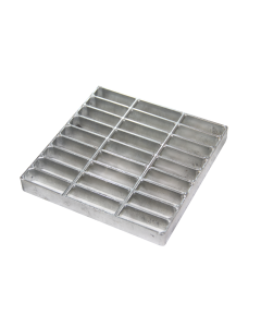 NDS 9" Square Catch Basin Grate - Galvanized Steel