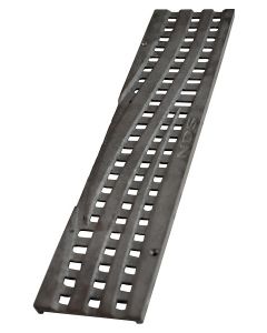  NDS 12" Mini Channel Grate - Cast Iron (Decorative Wave)