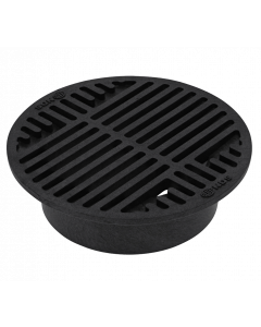 NDS 8" Round Grate - Black
