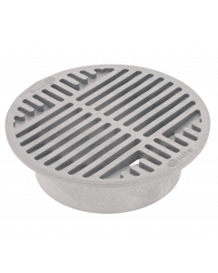 NDS 8" Round Grate - Gray