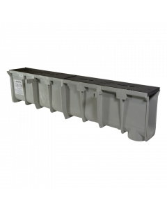 9.37 to 9.70" Deep Dura Slope Trench Drain