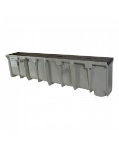 10.05 to 10.38" Deep Dura Slope Trench Drain