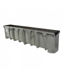 10.38 to 10.71" Deep Dura Slope Trench Drain