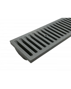 NDS Dura Slope Channel Grate - Gray