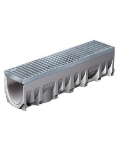 NDS FILCOTEN TEC V 200 Trench Drain-Filcoten Tec V 200 Channel 5 With .5% Slope