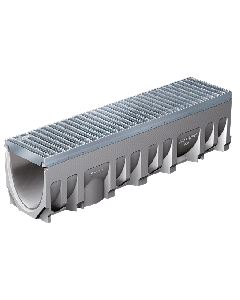NDS FILCOTEN TEC V 200 Trench Drain-Filcoten Tec V 200 Channel 10 With .5% Slope