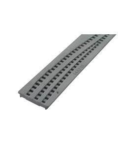 NDS Mini Channel Decorative Wave Grate - Gray